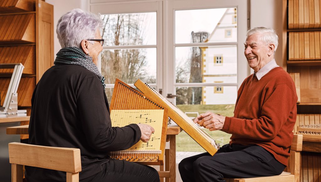 Zauberharfe spielen